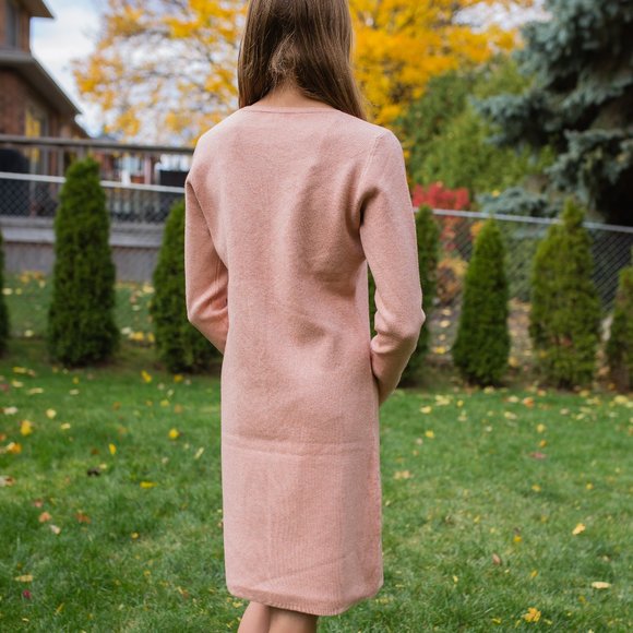 Wool Dress with pockets - Picture 7 of 16